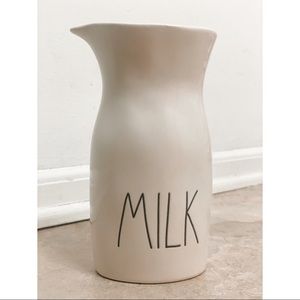 RARE FIND Rae Dunn MILK carafe